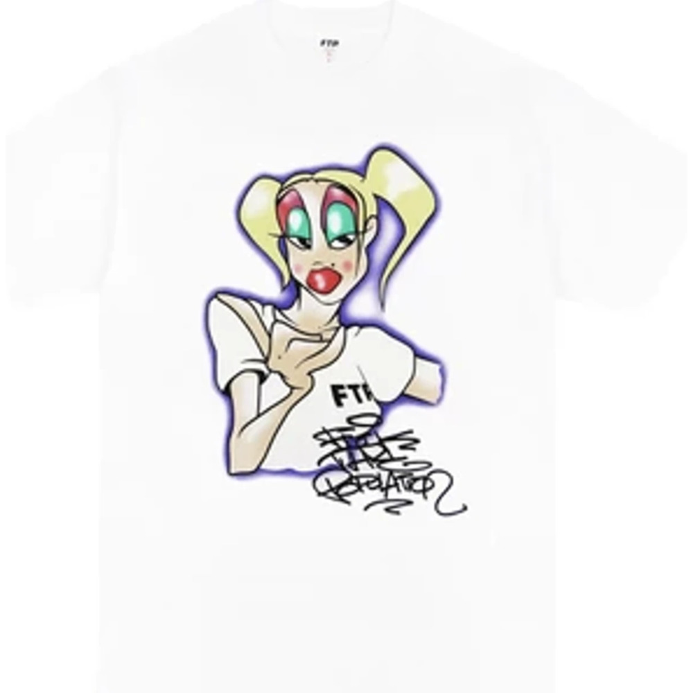 FTP women T-shirt White size medium 10th year anniversary